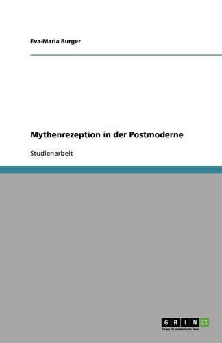 Cover image for Mythenrezeption in der Postmoderne