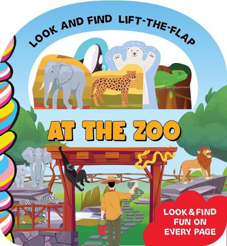 Cover image for At the Zoo