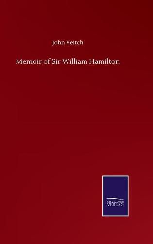 Cover image for Memoir of Sir William Hamilton