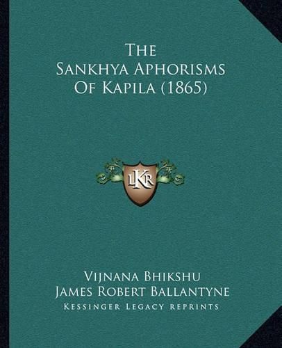 The Sankhya Aphorisms of Kapila (1865)