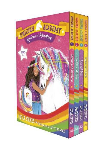 Cover image for Unicorn Academy: Rainbow of Adventure Boxed Set (Books 1-4)