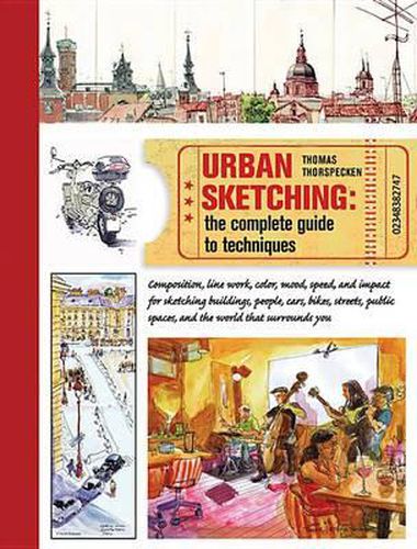 Cover image for Urban Sketching: The Complete Guide to Techniques