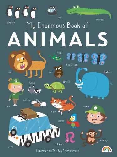 Cover image for My Enormous Book of Animals