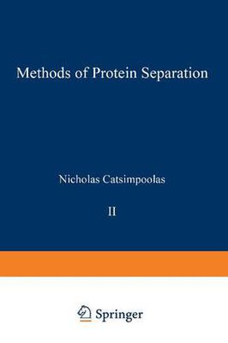 Cover image for Methods of Protein Separation