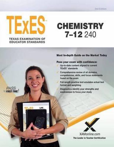 Cover image for TExES Chemistry 7-12 240 Teacher Certification Study Guide Test Prep