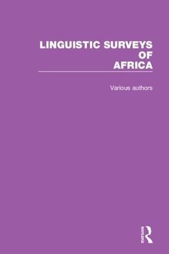 Cover image for Linguistic Surveys of Africa