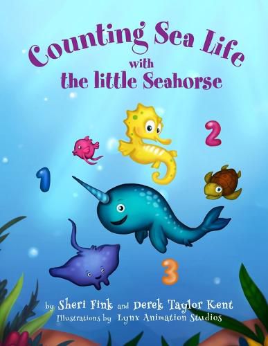 Cover image for Counting Sea Life with the Little Seahorse