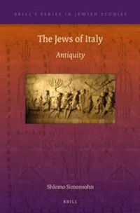 Cover image for The Jews of Italy: Antiquity