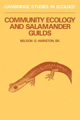 Cover image for Community Ecology and Salamander Guilds