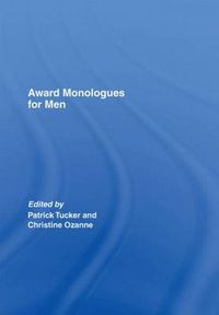 Cover image for Award Monologues for Men