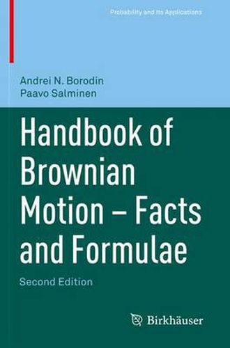 Cover image for Handbook of Brownian Motion - Facts and Formulae