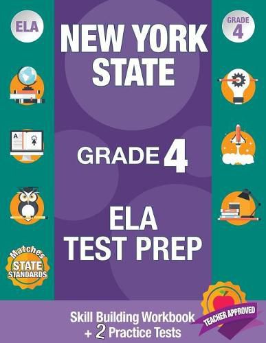 Cover image for New York State Grade 4 Ela Test Prep