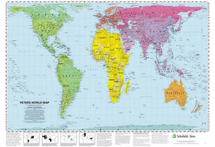 Cover image for Peters World Map