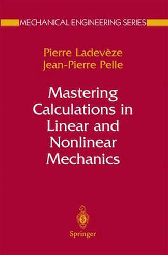 Cover image for Mastering Calculations in Linear and Nonlinear Mechanics