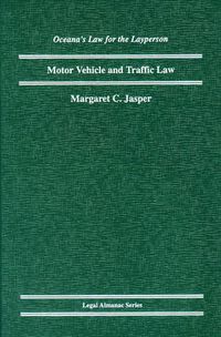 Cover image for Motor Vehicle Law