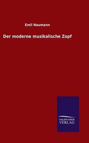 Cover image for Der moderne musikalische Zopf