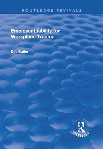 Cover image for Employer Liability for Workplace Trauma