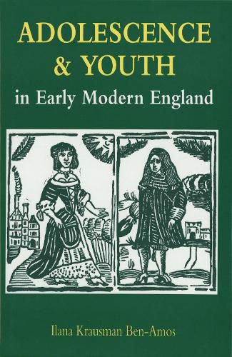 Cover image for Adolescence and Youth in Early Modern England