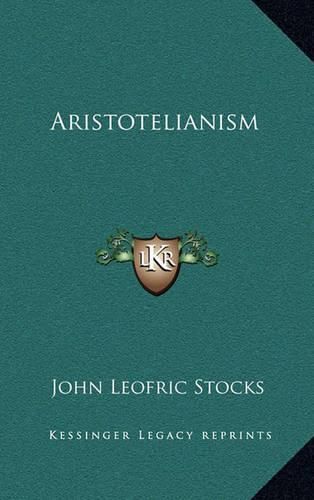 Cover image for Aristotelianism