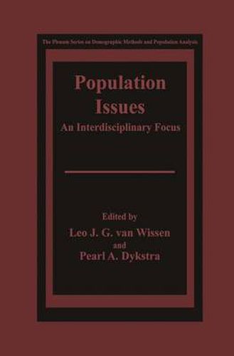 Cover image for Population Issues: An Interdisciplinary Focus