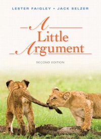 Cover image for Little Argument, A