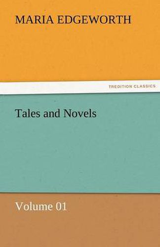 Cover image for Tales and Novels - Volume 01