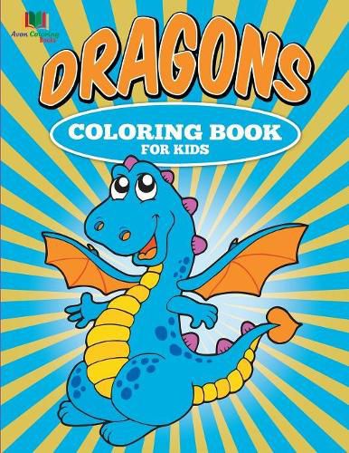 Cover image for Dragons Coloring Book for Kids