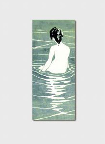 Cover image for Female Nude Seated in Water  Japanese Bookmark: BM 0032