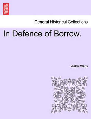 Cover image for In Defence of Borrow.