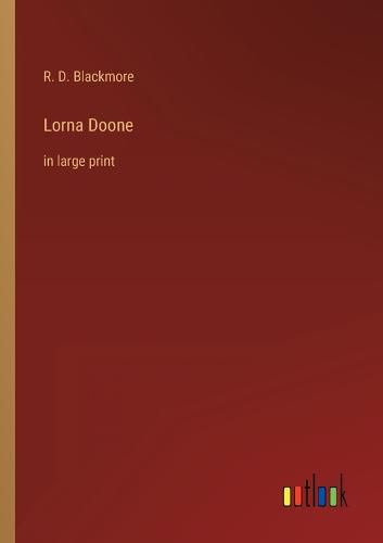 Cover image for Lorna Doone