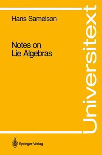 Cover image for Notes on Lie Algebras