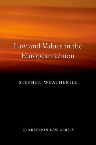 Cover image for Law and Values in the European Union