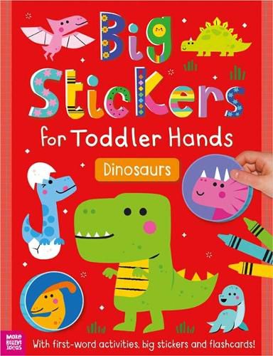 Cover image for Big Stickers for Toddler Hands: Dinosaurs