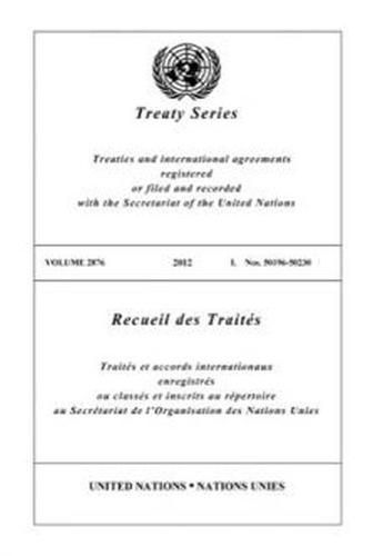 Treaty Series 2876 (English/French Edition)