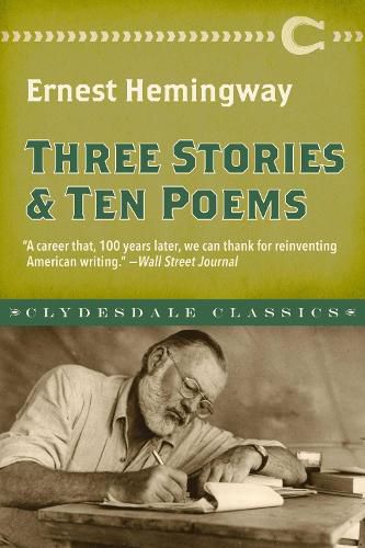 Cover image for Three Stories and Ten Poems
