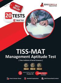 Cover image for TISS Management Aptitude Test (MAT) Preparation Kit for TISS-MAT 20 Full-length Mock Tests Latest Edition Book By EduGorilla