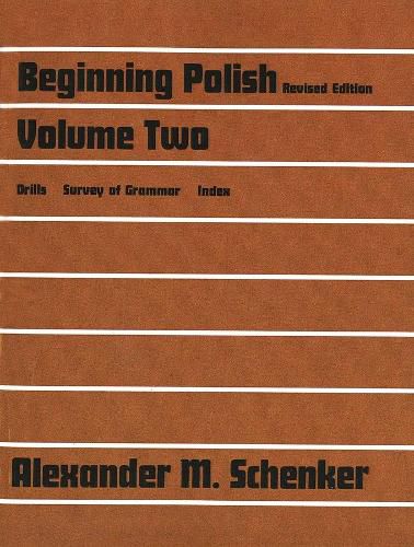 Cover image for Beginning Polish: Volume Two