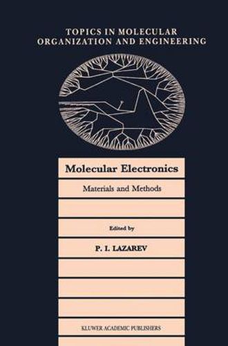 Cover image for Molecular Electronics: Materials and Methods