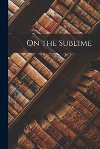 Cover image for On the Sublime