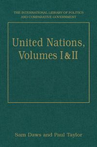 Cover image for The United Nations: Volume I: Systems and Structures  Volume II: Functions and Futures