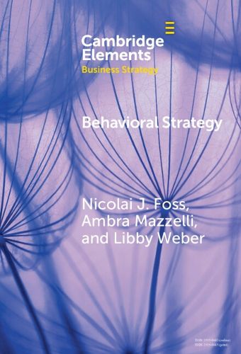 Cover image for Behavioral Strategy