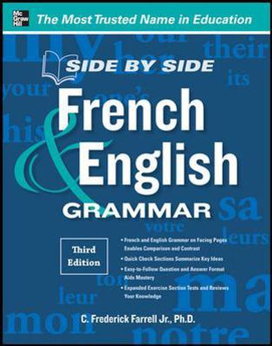 Cover image for Side-By-Side French and English Grammar