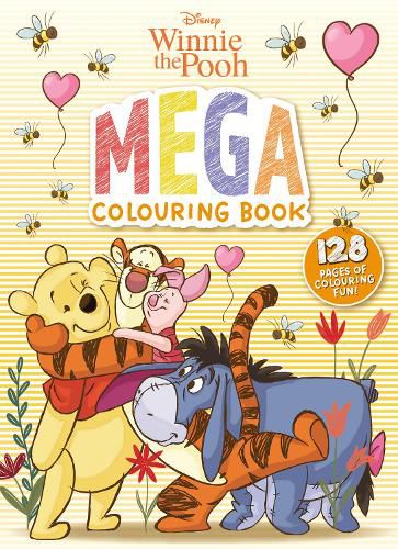 Cover image for Winnie The Pooh: Mega Colouring Book (Disney)