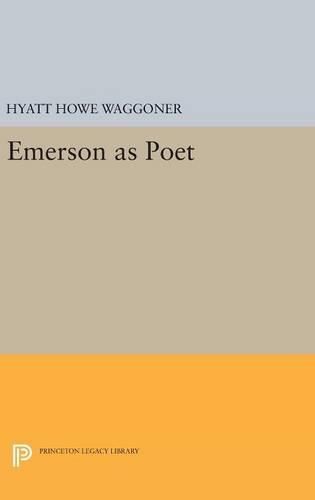 Cover image for Emerson as Poet