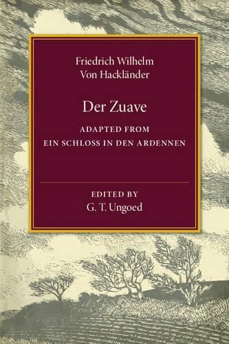 Cover image for Der Zuave: Adapted from Ein Schloss in den Ardennen