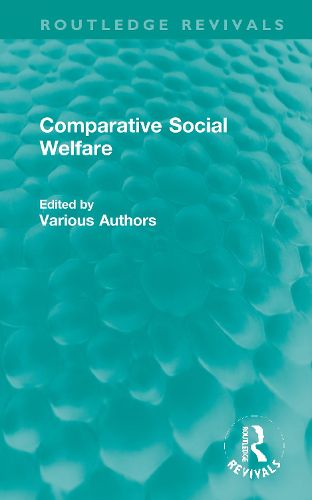 Cover image for Comparative Social Welfare