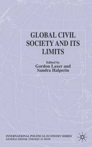 Cover image for Global Civil Society and Its Limits