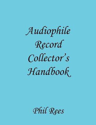 Cover image for Audiophile Record Collector's Handbook