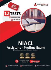 Cover image for NIACL Assistant Prelims Exam 2023 (English Edition) - New India Assurance Company Limited - 6 Full Length Mock Tests and 6 Sectional Tests with Free Access To Online Tests