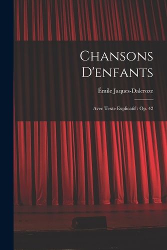 Cover image for Chansons d'enfants